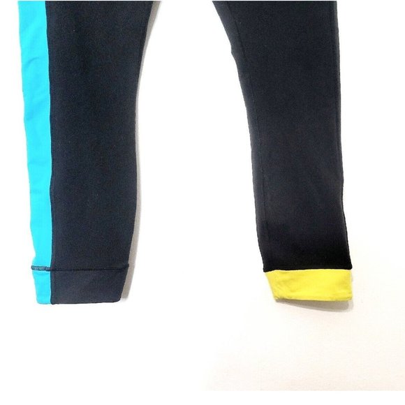 Lululemon Amped Cropped Colorblock Leggings Womens Size 6 Multicolored Fitness - Picture 4 of 9